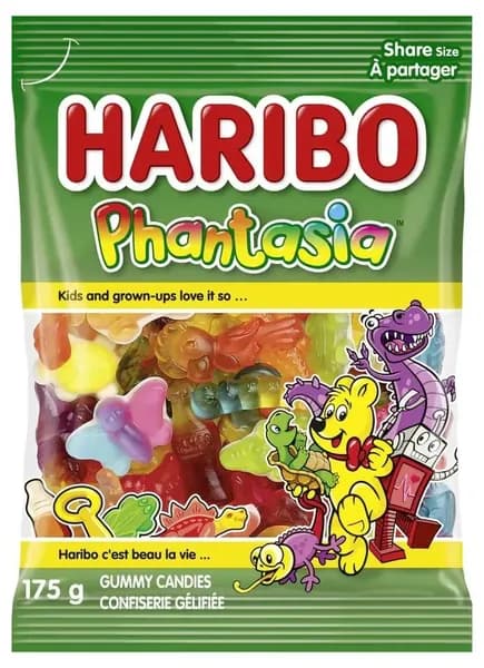 Haribo, Жевательный мармелад Фантазия, 175 г, Phantasia