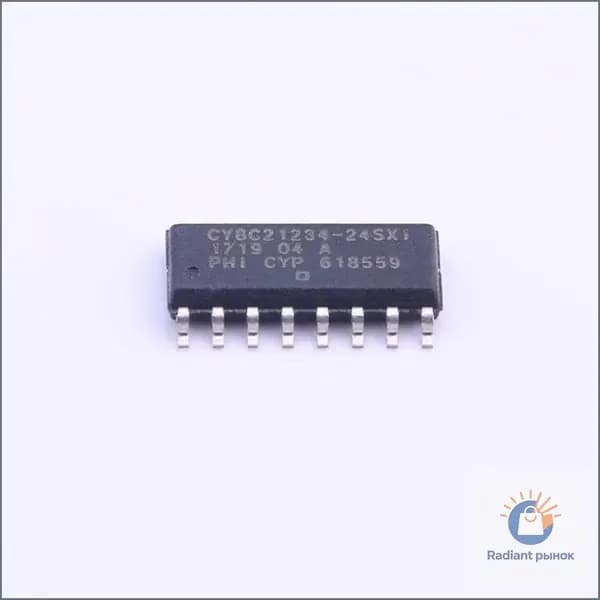 1 шт. CY8C21234-24SXI CY8C21234, 3, 9 мльметра SOP16 SMD