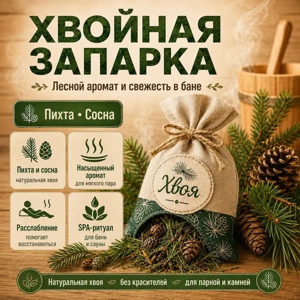 Запарка для бани, 10 мл