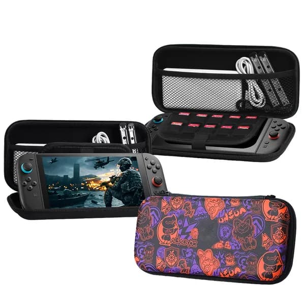 Чехол для Nintendo Switch 2 из ЭВА с мягким ворсистым внутренним покрытием, размер L