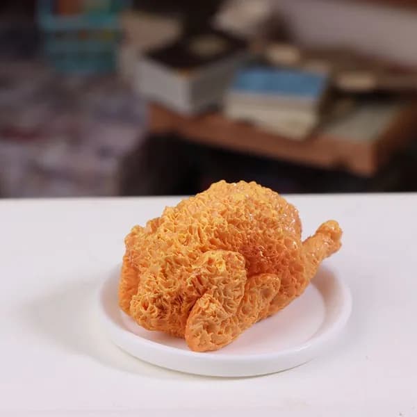 (Изменение) Украшение для кукольного домика жареной курицей