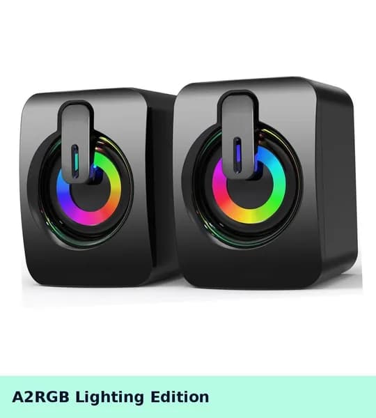 Компьютерные колонки X9 для ПК и ноутбука с USB-подключением, компактный стереозвук