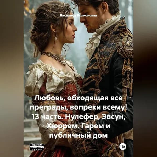 Любовь, обходящая все преграды, вопреки всему! 13 часть. Нулефер, Эвсун, Хюррем. Гарем и публичный дом. | Василиса Волконская | Электронная аудиокнига