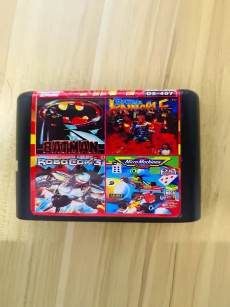 16-Bit Развлекательная и казуальная стратегическая игра с 4 играми (DS-407)