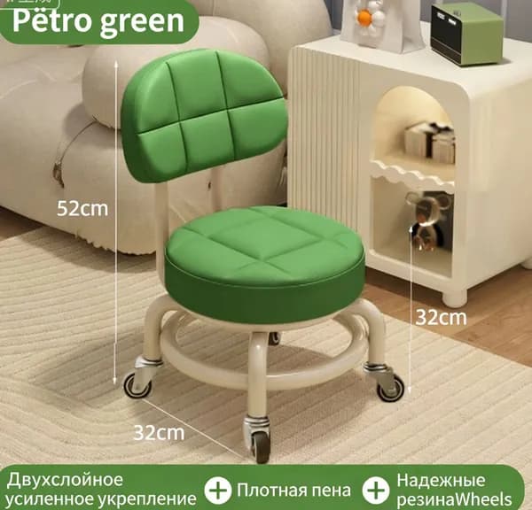 Кресло педикюрное,Металл,Искусственные материалы
