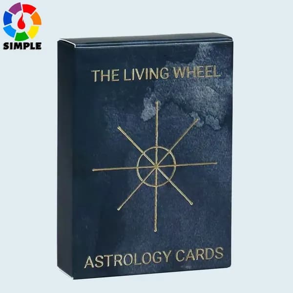 The Living Wheel Astrology Oracle Cards Deck Колода оракульных карт Живое колесо для астрологии