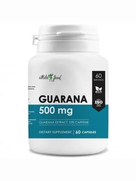 Экстракт гуараны 100% Pure Guarana 500 mg