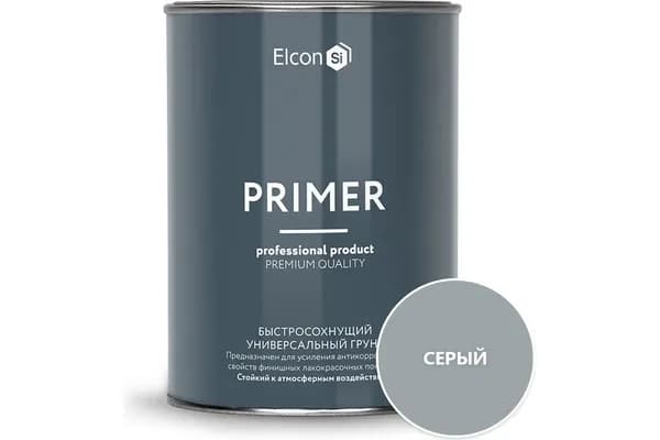 Элкон Праймер/ Грунтовка Elcon Primer серая 0,8 кг
