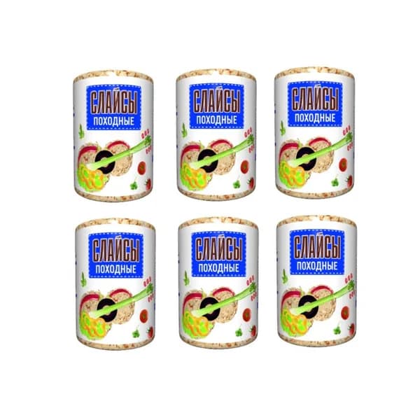 Продукт Алтая Слайсы Походные, 100 гр, 6 шт.
