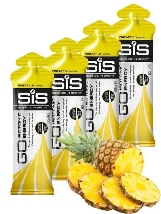 Углеводный гель изотоник SIS Go Isotonic Gel, набор из 4 шт