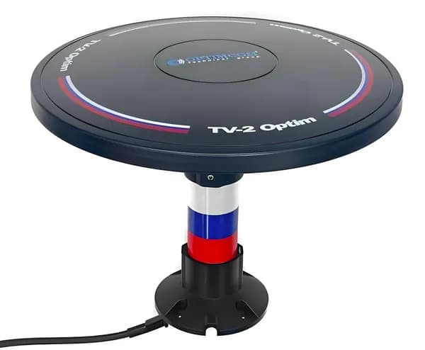 Телевизионная автомобильная антенна OPTIM TV-2, активная с усилителем сигнала.