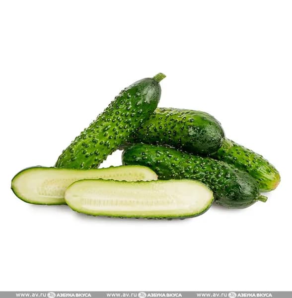 Огурцы свежие короткоплодные Кураж, 1000 г