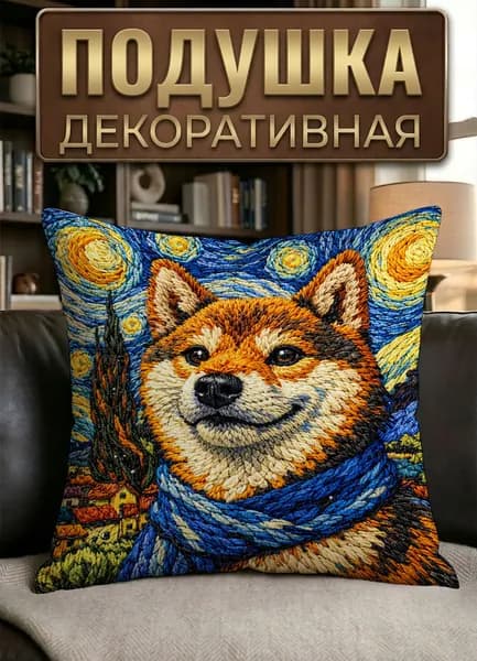 Подушка декоративная 40x40 см