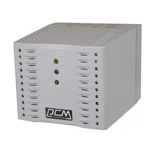 Стабилизатор напряжения Powercom TCA-3000 1500Вт 3000ВА белый