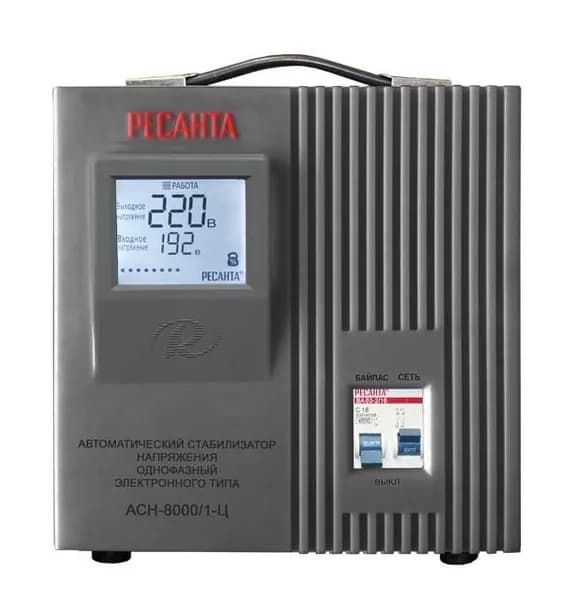 Стабилизатор напряжения РЕСАНТА АСН-8000/1-Ц