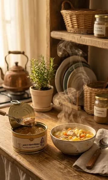 Личное подворье Мясо цыплёнка в собственном соку 3х325гр.