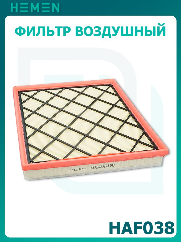 Фильтр воздушный Chevrolet Cruze, Orlando Дизель, Opel Astra J 1.4/1.6, Zafira (HAF038) (HAF038)