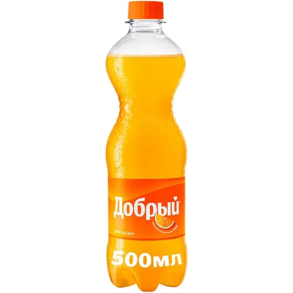 Газированный напиток Добрый апельсин 500 мл