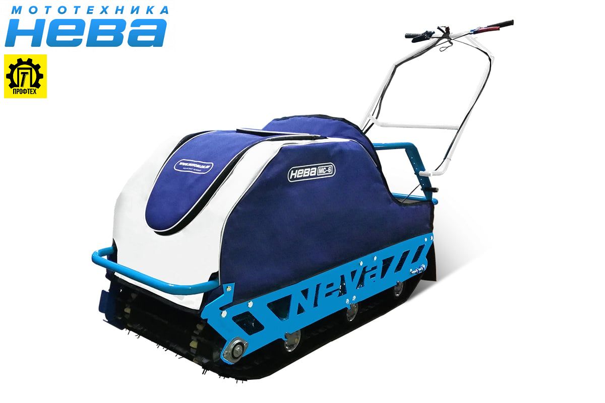 Мотобуксировщик "Мототехника Нева" МС6-ZS (GB270E) ФС