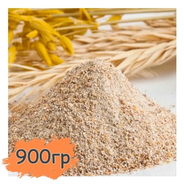 Мука овсяная 900 гр, Безглютеновая мука, Вегетарианский продукт, Vegan