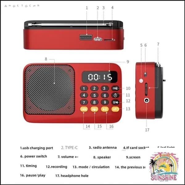 MP3-плеер, белый