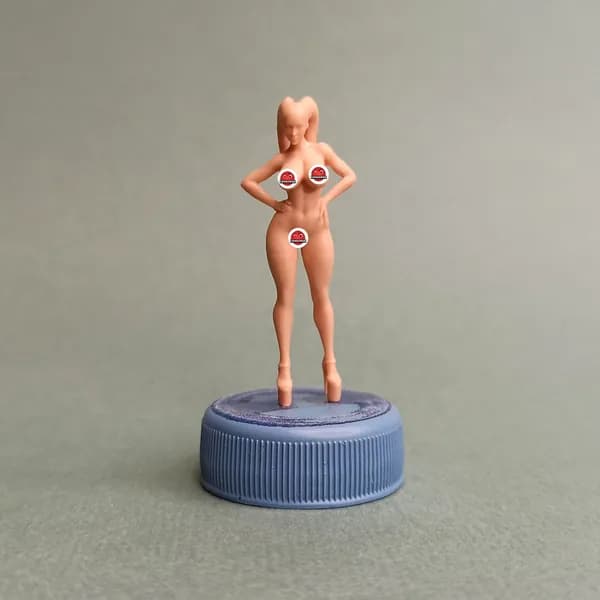 Эйла Секура. Обнаженная. Фигурка в масштабе 1:43.
