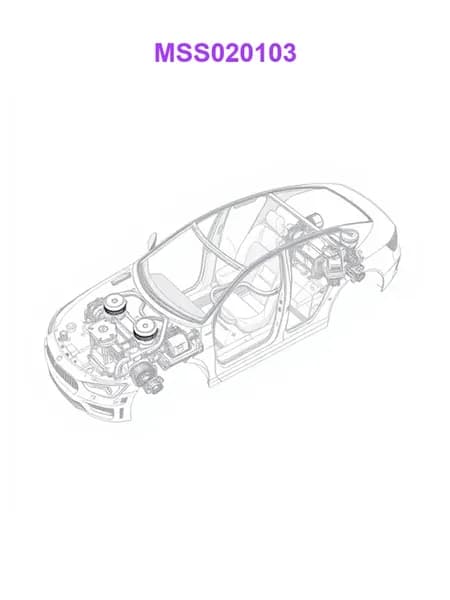 MSS020103, Амортизатор
