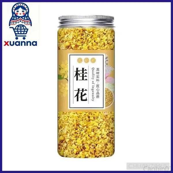 Чай из османтуса, свежесушенный османтус, консервированный, 50 г