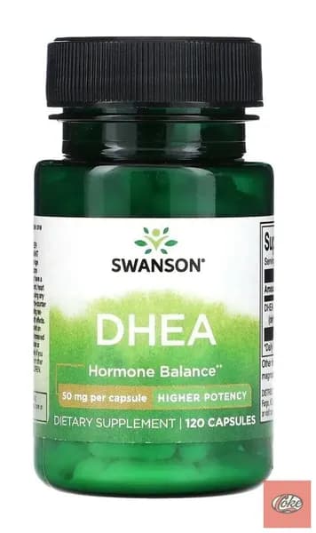 Swanson ДГЭА, DHEA, Hormone Balance, повышенная эффективность, 50 мг, 120 капсул