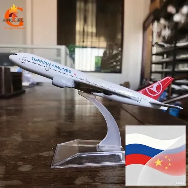 Turkish Airlines Boeing 777, металлическая модель самолета, Turkish Airlines B777
