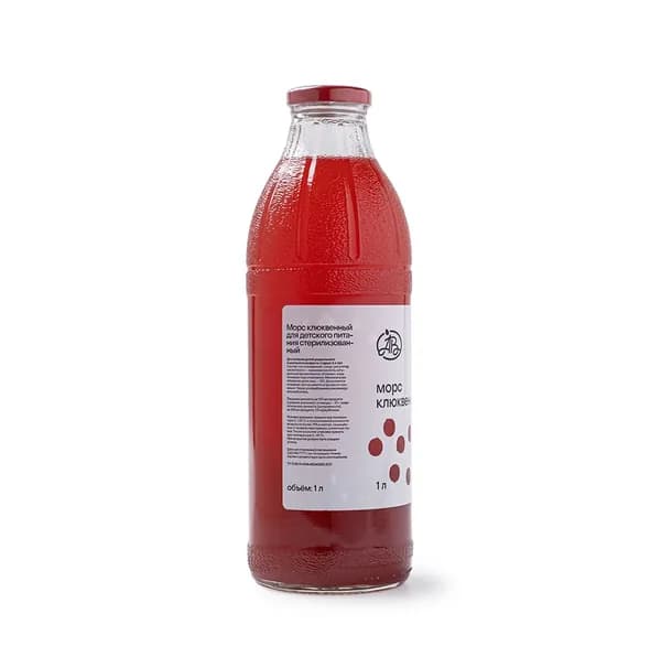 Морс клюквенный, Просто Азбука , 1 л, Россия
