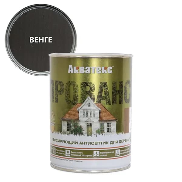 Пропитка декоративно-защитная, алкидная венге 0,75 л