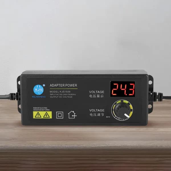 Регулируемый блок питания 3 24 В, 2,5 А, 60 Вт с цифровым дисплеем и LED-индикацией