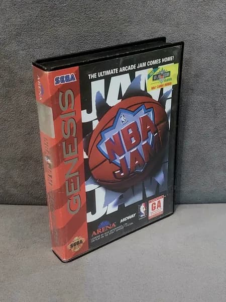 Игра NBA Jam (16 bit, Английская версия)