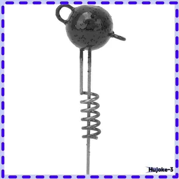Screw Fixed Sinkers Fishing Lure, Удобные и эффективные, для использования с мягкими червями на рыбалке 10G