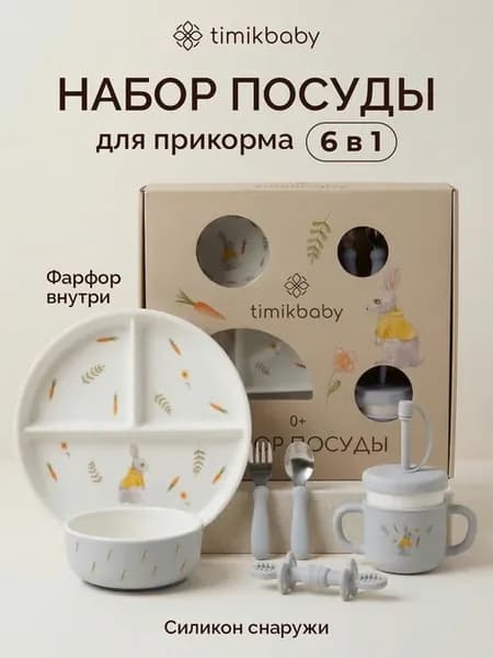 Набор детской посуды для кормления