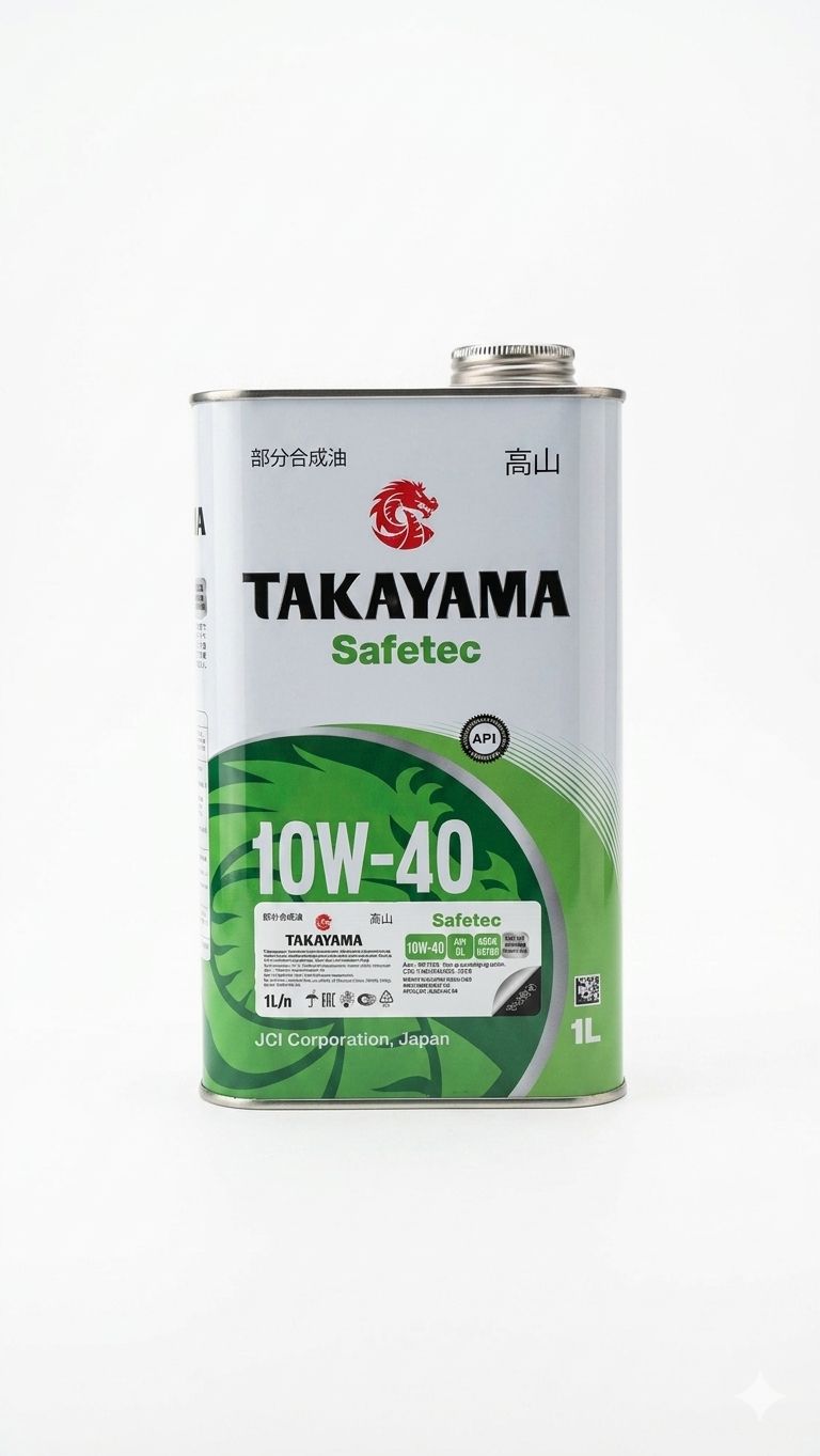 TAKAYAMA 10W-40 Масло моторное, Полусинтетическое, 1 л
