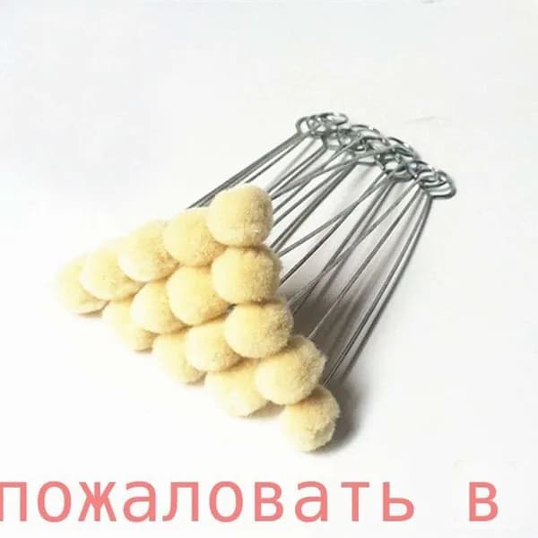 Шерстяной тампон для нанесения краски, установите 20 штук