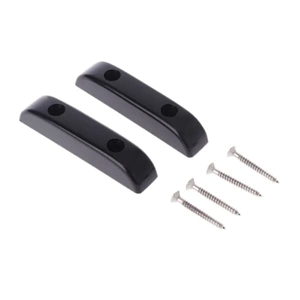 2шт для Fender Black Thumb Rest/Tug Bar/Finger Pull для JDKS Precision Bass Gui