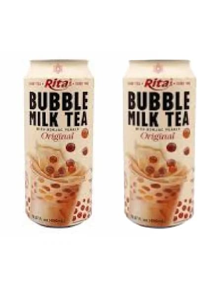 Холодный чай Rita Bubble Milk Tea Конжак Классический, 2 шт по 490 мл