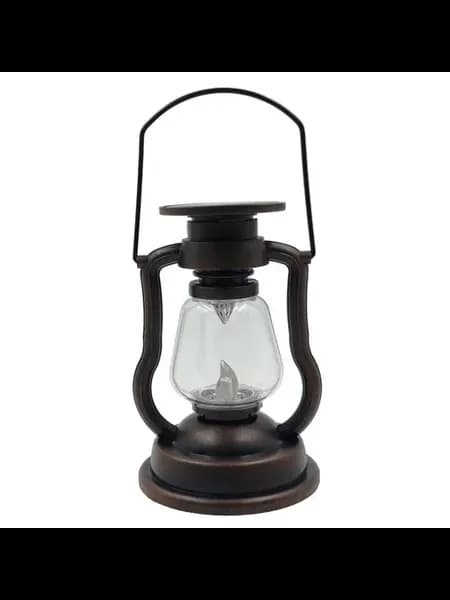 Керосиновая LED-лампа на солнечной тяге, ретро дизайн