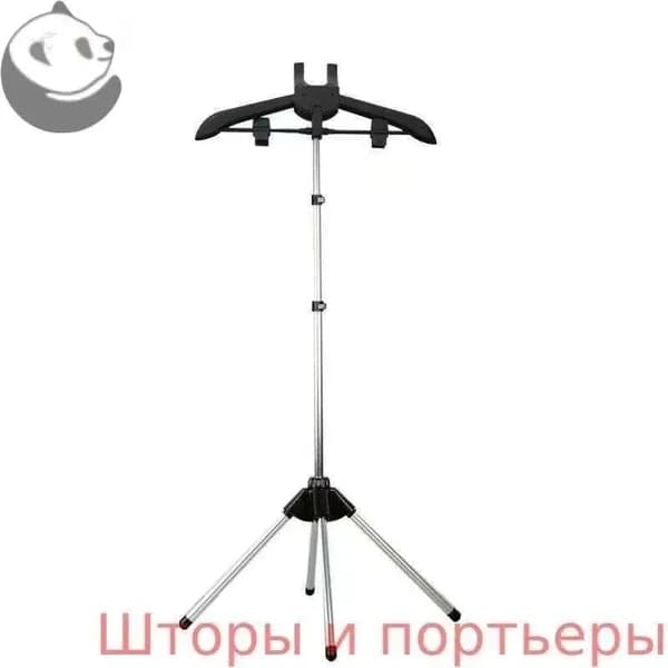 Вешалка напольная 160х50 см черный матовый