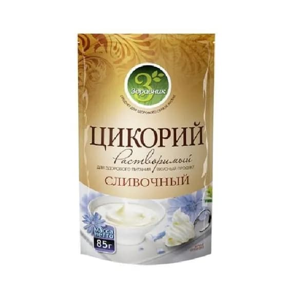 Славкофе Цикорий растворимый Здравник Сливочный, 85 г,
