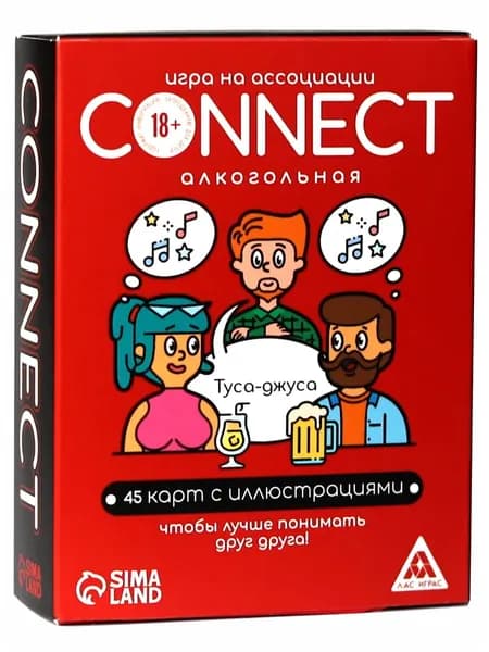 Игра на ассоциации и воображение "Connect"