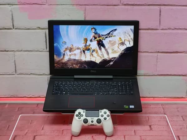Dell Игровой ноутбук 15.6", Intel Core i5-8300H, RAM 16 ГБ, SSD 500 ГБ, NVIDIA GeForce GTX 1060 (6 Гб), Windows Home, черный, Русская раскладка