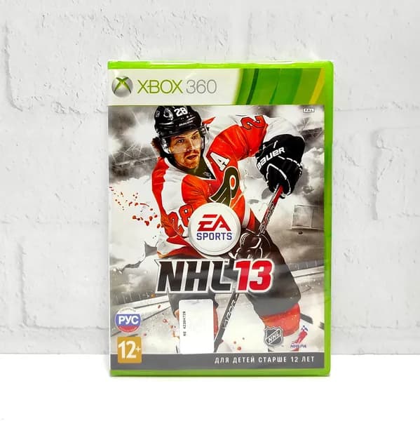NHL 13 НХЛ 2013 Русские субтитры Видеоигра на диске Xbox 360. Товар уцененный