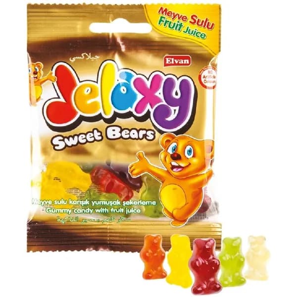 Мармелад JELAXY Sweet Bears Сладкие медведи 80г