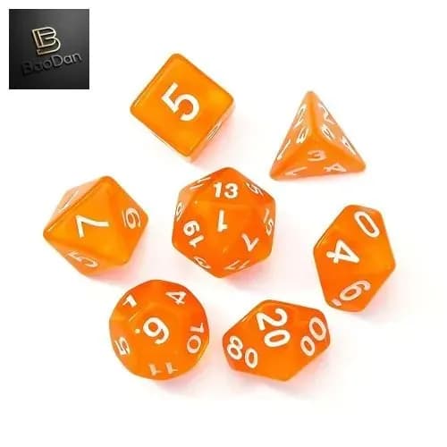 Набор игральных кубиков с мешочком для D&D, дайсы для ДНД