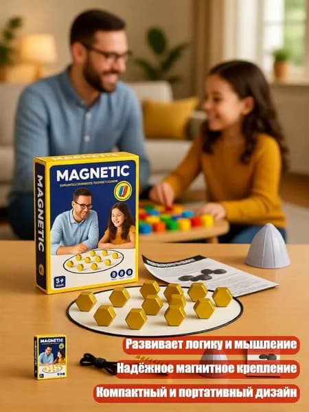 Магнитные шахматы, набор с фигурами и шнурком, стратегическая игра, портативная интеллектуальная битва, для семьи, вечеринок, путешествий и кемпинга, Желтый