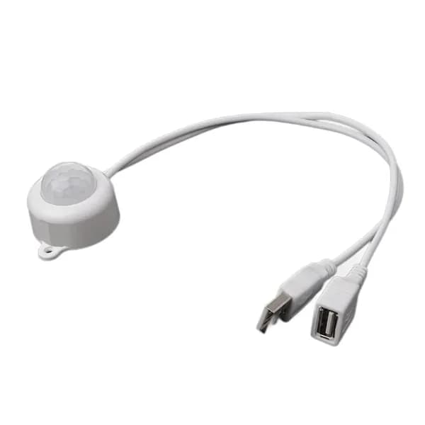 N8(F P N I) ИК-Датчик Движения PIR Для Тела, USB, Переключатель 5 В - А, Белый